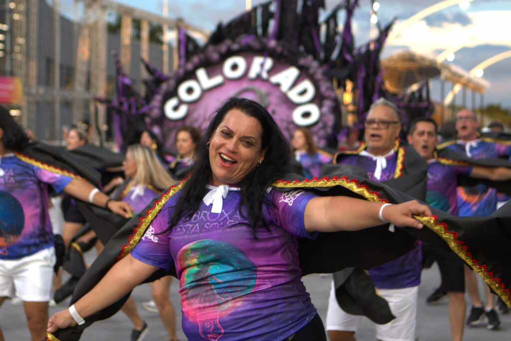 Com enredo sobre mulheres e saberes ancestrais, Colorado do Brás marca técnico no Anhembi Colorado do Brás - Crédito da Foto: Woody Henrique / Liga-SP