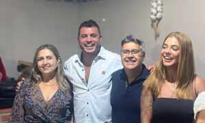 Dhomini e Adriana Leizer prestigiam pamonhada em São Francisco de Goiás