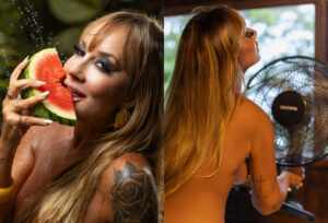 Vivi Fernandez é a capa da edição de janeiro da Revista Sexy