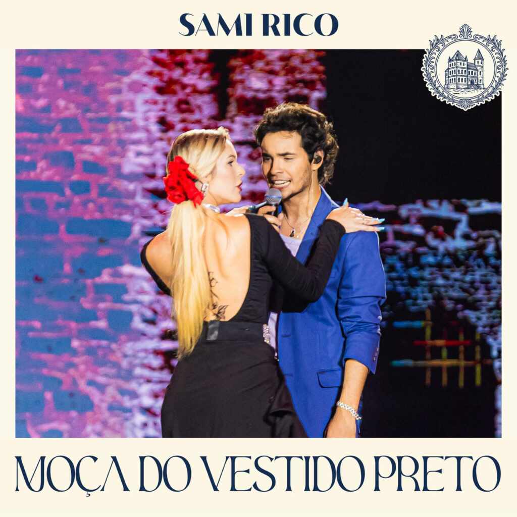 Sedução à moda antiga: Sami Rico lança ‘Moça do Vestido Preto’ CAPA Sami