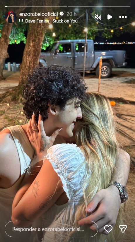 Enzo Rabelo e Carol Bondariw - Foto: Reprodução / Instagram @enzorabelooficial