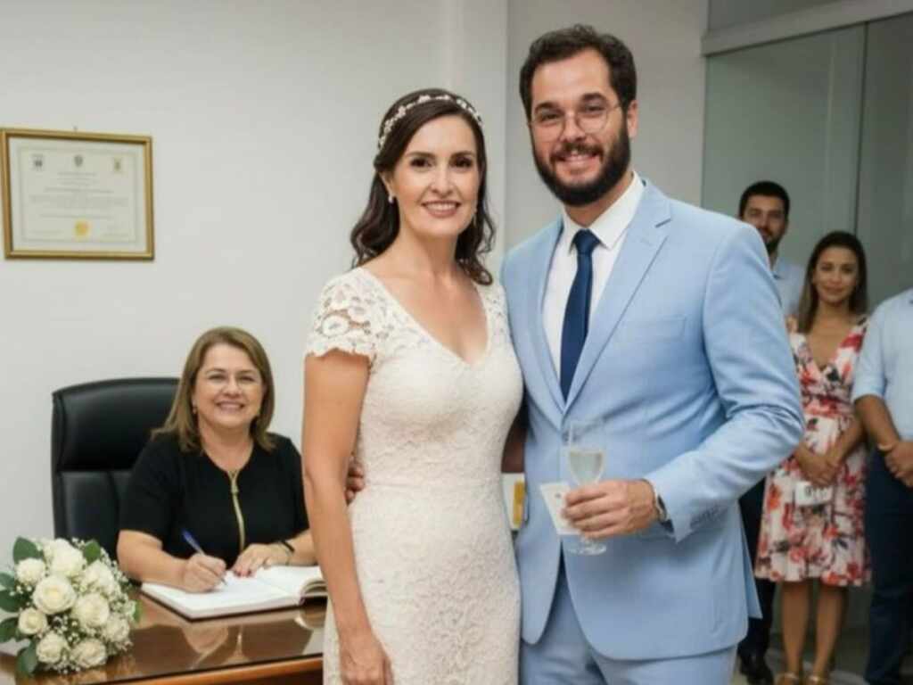 Fátima Bernardes nega casamento com Túlio Gadêlha e denuncia fake news criada por IA