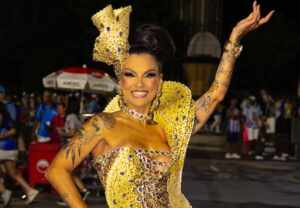 Moda e narrativa se encontram: o look espetácular criado por Milene Gonzalez para o Técnico da Tucuruvi