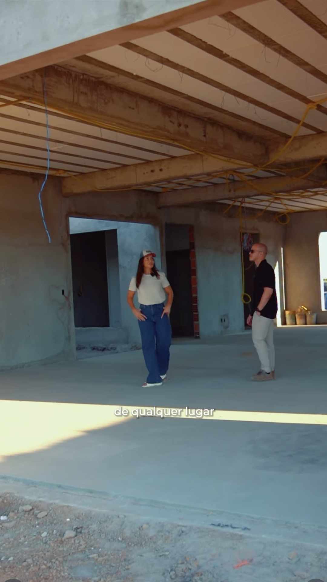 Obra da mansão de Ivete Sangalo - Foto: Reprodução / Instagram