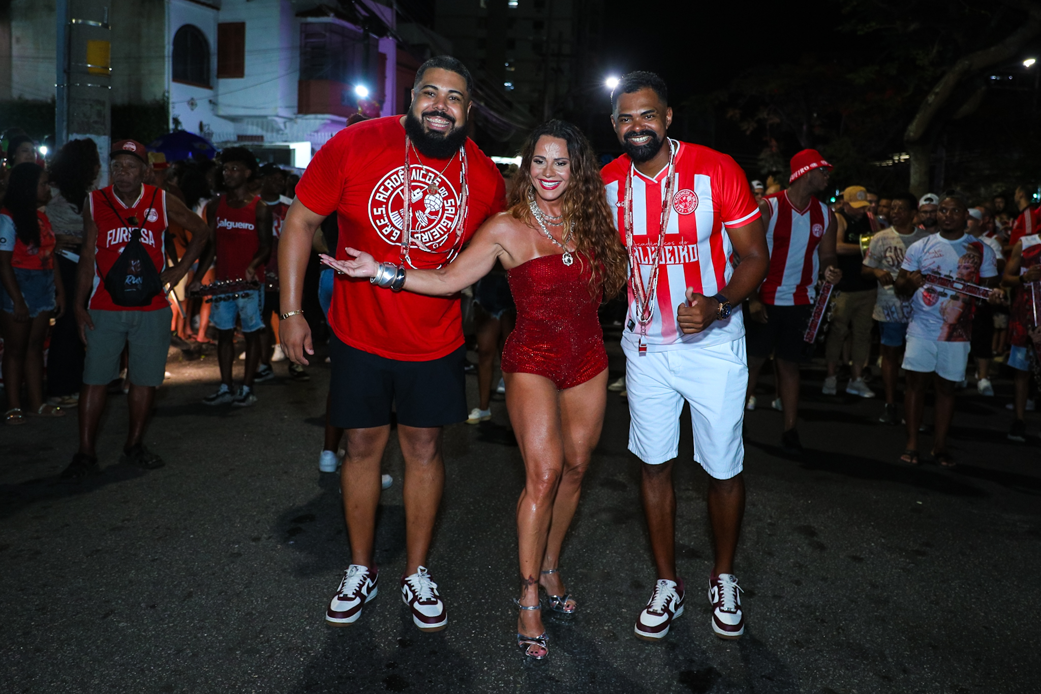 Viviane Araújo prestigia primeiro ensaio de rua do Salgueiro para o Carnaval 2026 22 Viviane Araújo - Foto: Victor Chapetta/Brazil News