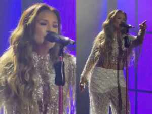 Simone Mendes emociona ao homenagear Marília Mendonça na estreia do show “Intimidade”