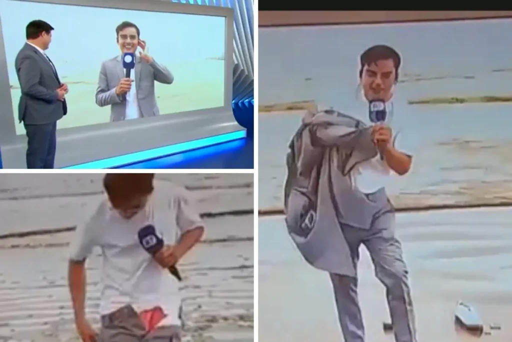 Dudu Camargo estreia no Balanço Geral SP e encara desafio como ambulante no litoral Dudu Camargo estreia no Balanço Geral SP e encara desafio como ambulante no litoral