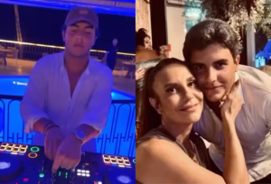Marcelo Sangalo impressiona como DJ e recebe elogios em festa de assessor de Ivete