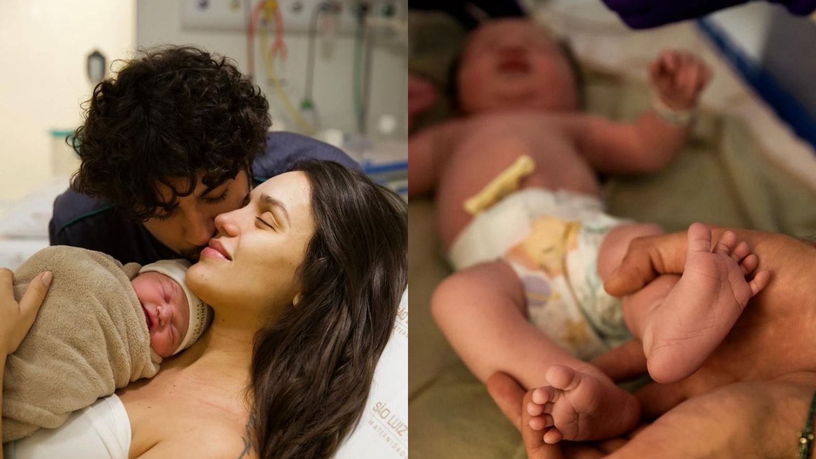 Rafa Kalimann emociona ao surgir com a filha ao som de Nattan