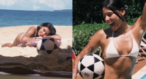 Solteira, Ana Castela posa de biquíni nas redes sociais