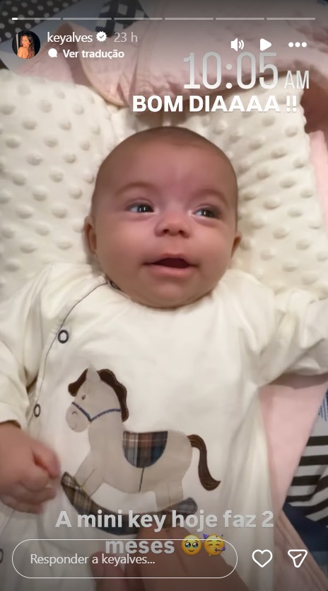 Key Alves encanta web ao mostrar mesversário da filha Rosamaria 18 Key Alves encanta web ao mostrar mesversário da filha Rosamaria