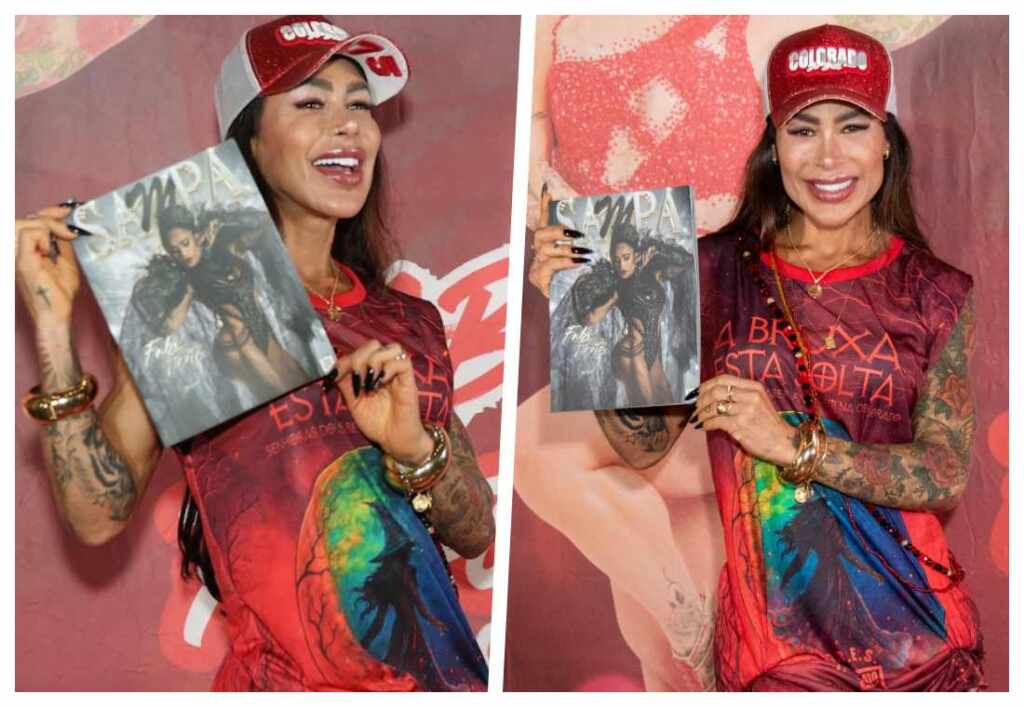 Fabi Frota comemora 22 anos de Carnaval como destaque de chão da Colorado do Brás Fabi Frota - Crédito da Foto: Andrey Bispo / Denilson Santos e Paduardo - Divulgação