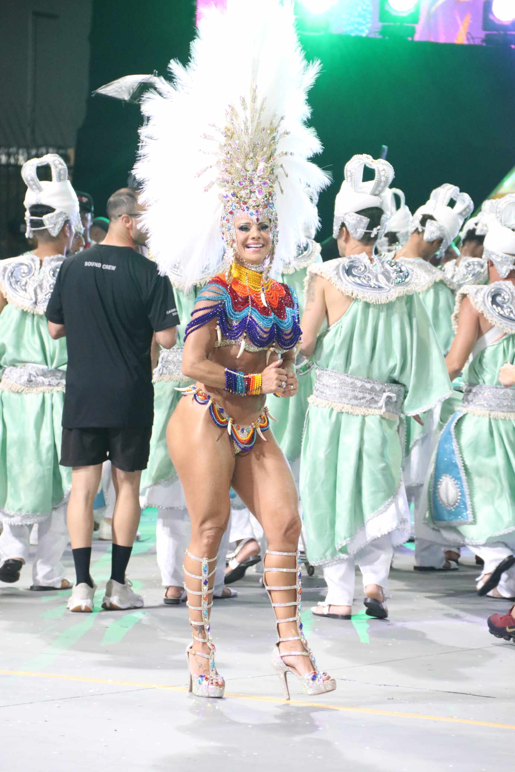 Viviane Araujo na Mancha Verde 2026 - Fotos: Tiago Ghidotti / EGOBrazil