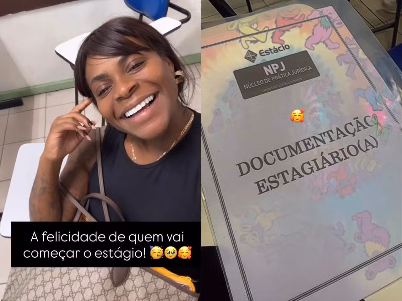 Jojo Todynho celebra conquista e inicia estágio em Direito na próxima semana