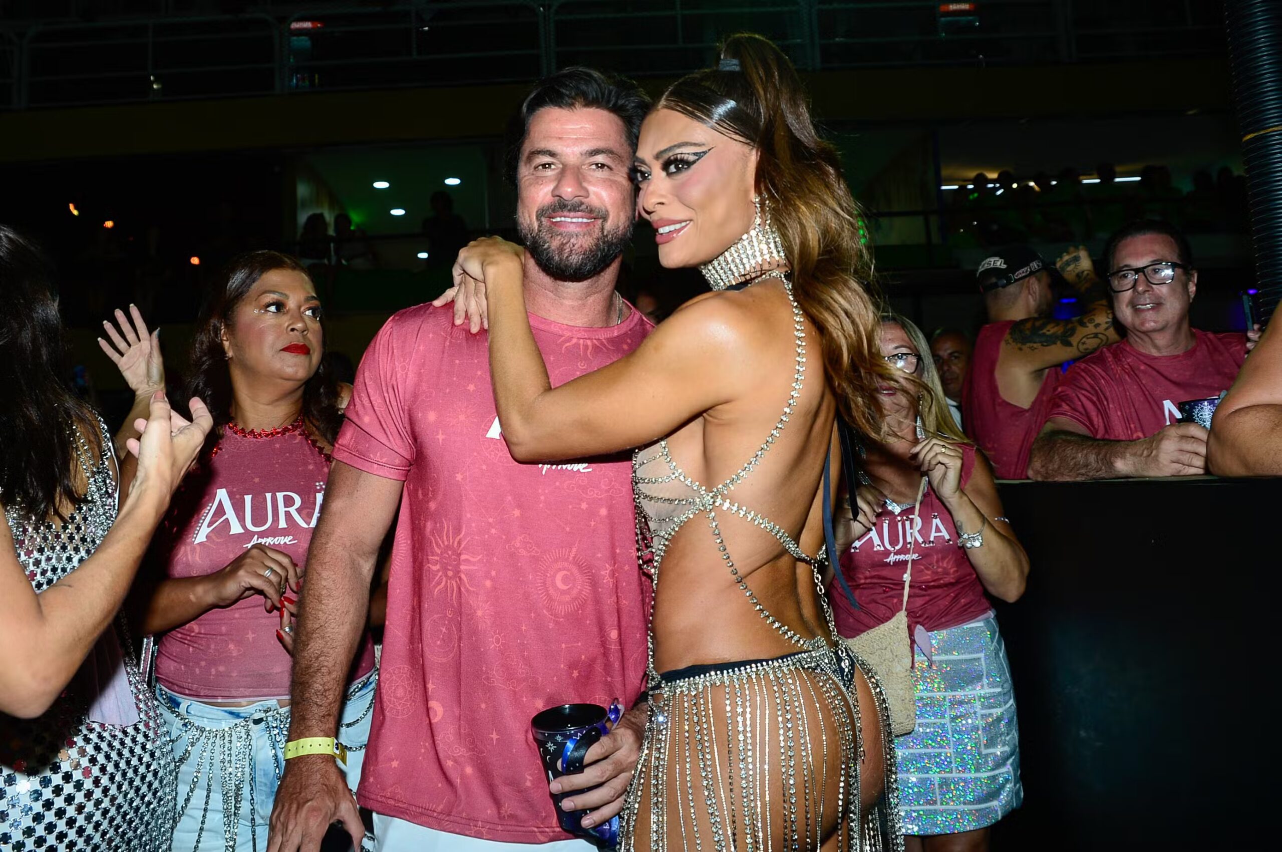 Juliana Paes na Sapucaí — Foto: Eduardo Martins / Brazil News