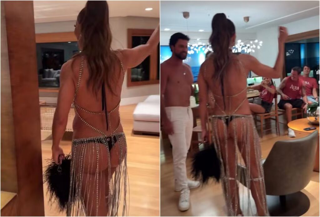 Juliana Paes volta à Sapucaí com a Viradouro após 15 anos com look minúsculo