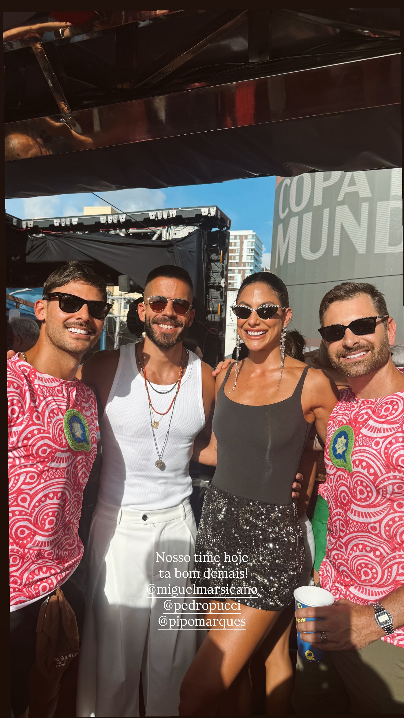 Mari Gonzalez, Pipo Marques e amigos - Foto: Reprodução / Instagram