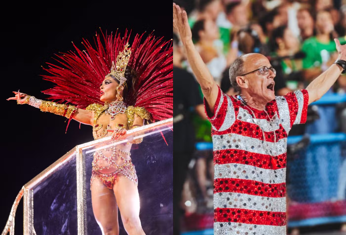 Viradouro vence Carnaval 2026; Grande Rio, de Virginia, fica fora das campeãs 17 Viradouro ganha o Carnaval 2026 no Rio de Janeiro - Foto: Globo