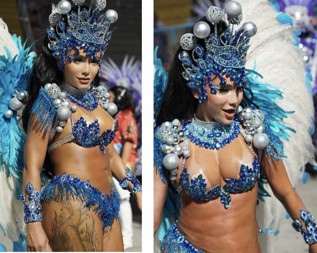 Amanda Fernandes exalta comunidade da União da Ilha em mais um desfile como musa WhatsApp Image 2026 02 19 at 14.52.02