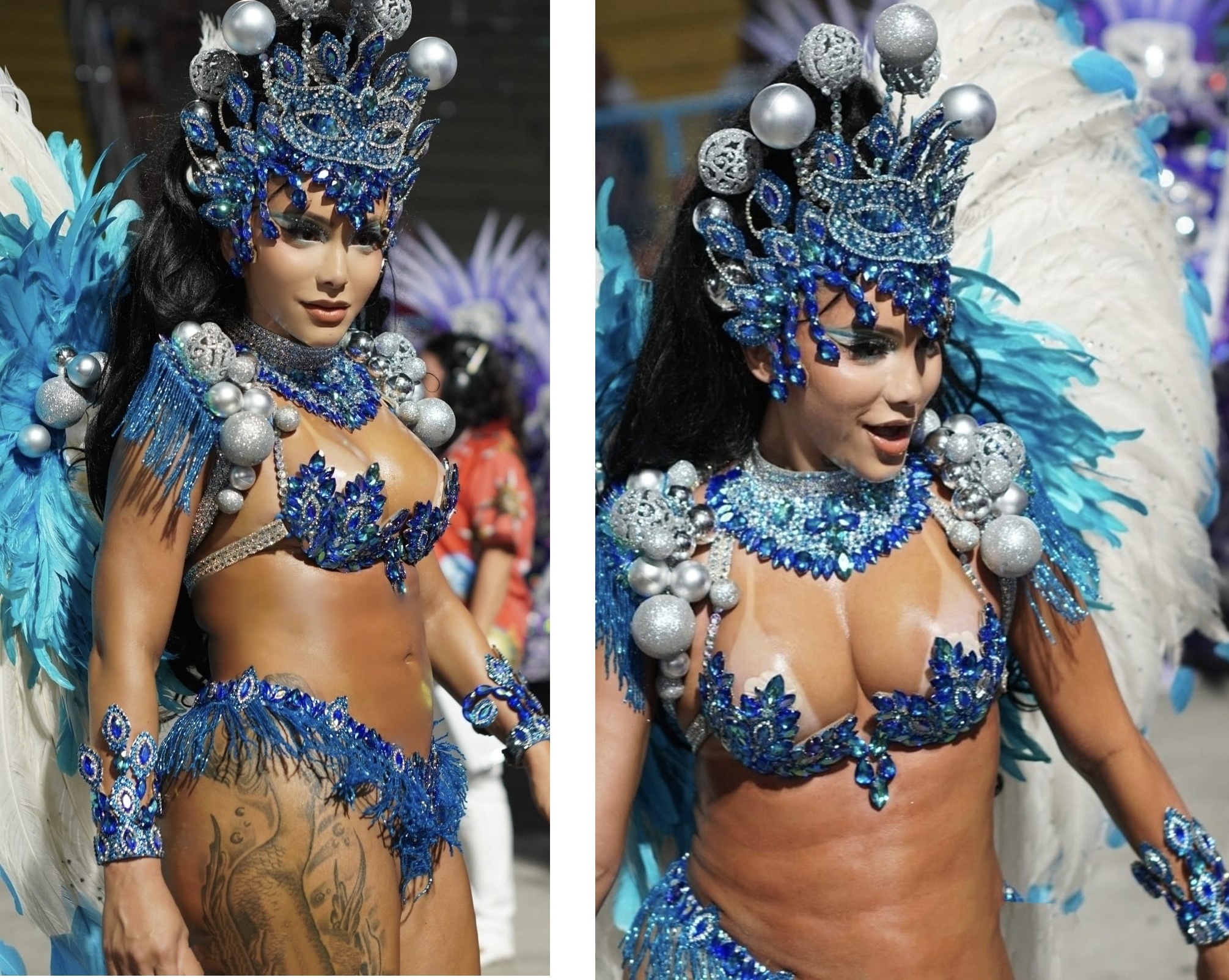 Amanda Fernandes exalta comunidade da União da Ilha em mais um desfile como musa 5 WhatsApp Image 2026 02 19 at 14.52.02