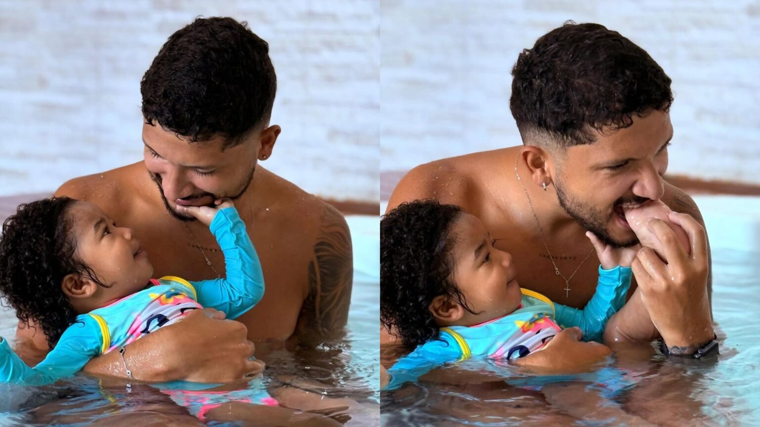 Saudade da filha, Yuri Lima faz desabafo emocionante nas redes sociais