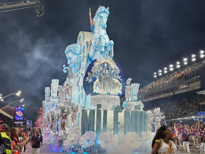 Estrela do Terceiro Milênio faz desfile seguro e exalta obra de Paulo César Pinheiro 29 Terceiro Milenio - Foto: Liga SP