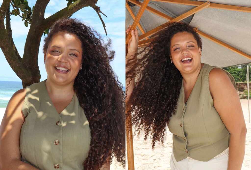 Atriz Diana Deyse reforça importância da prevenção durante o Março Lilás