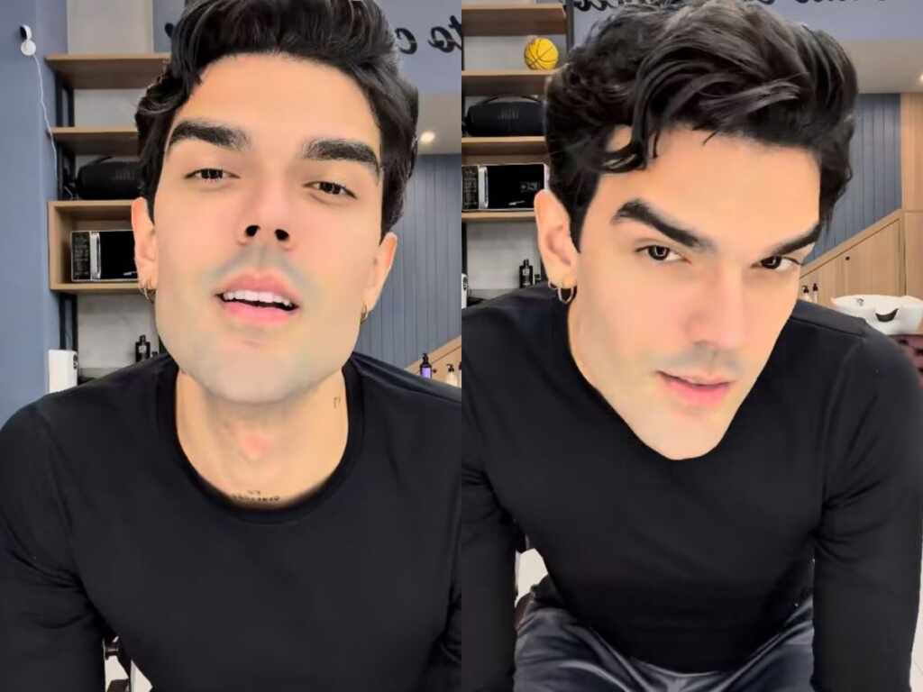 Luan Pereira surpreende ao tirar barba e reação da mãe viraliza Luan Pereira surpreende ao tirar barba e reação da mãe viraliza