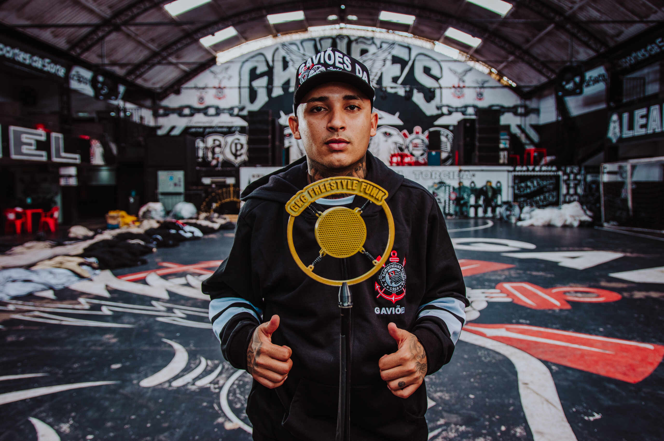 MC FR da Norte estreia projeto “GR6 Freestyle Funk” com a faixa “Corinthiana”. Créditos: @caickoshima