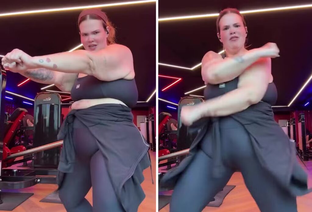 Thais Carla mostra evolução após perder mais de 85 kg e anima seguidores com treino - Foto: Instagram