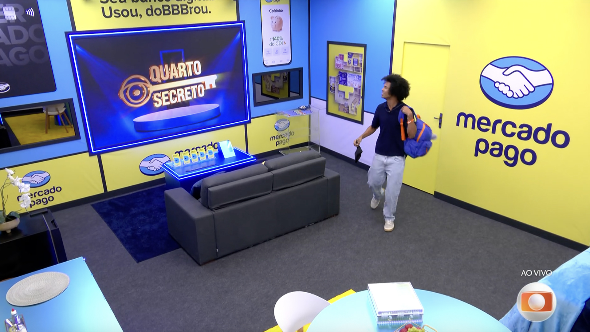 Breno no Quarto Secreto - Foto: Reprodução / Globo