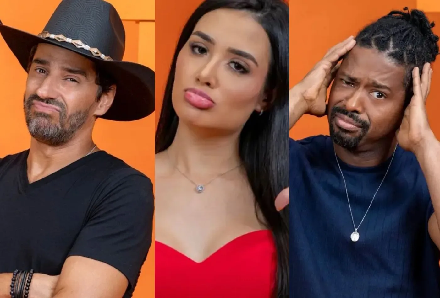 BBB 26: quem você quer eliminar? Alberto Cowboy, Jordana ou Leandro Boneco? Vote na enquete