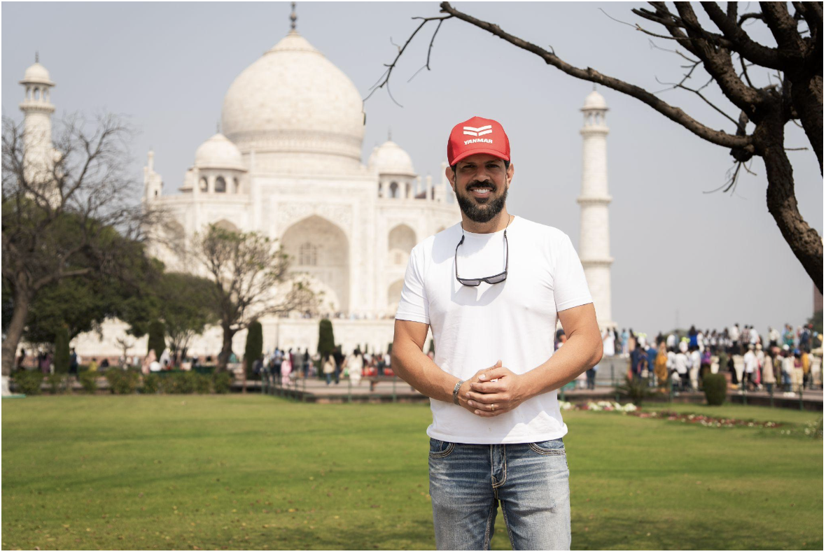 Sorocaba no Taj Mahal — Créditos: Gabriel Siqueira