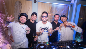 Dioguim Bravo, Pedro Balbino, Eme DJ, Leonardo Caldi e Thiago Brava/Foto: Divulgação