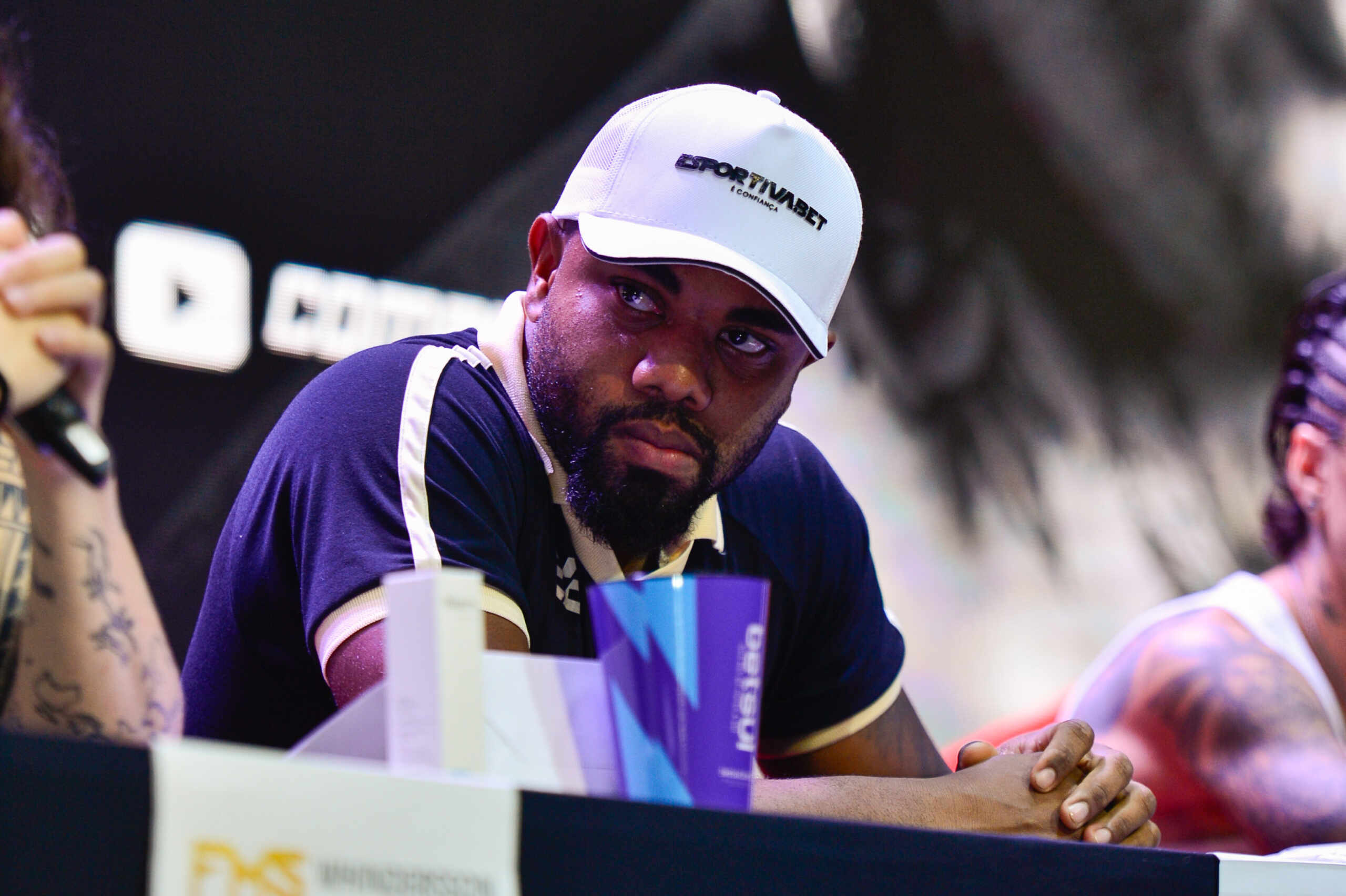 Personalidades participaj de entrevista coletiva antes do Fight Music Show, na Zona Sul de SP - Fotos : Eduardo Martins / Brazil News