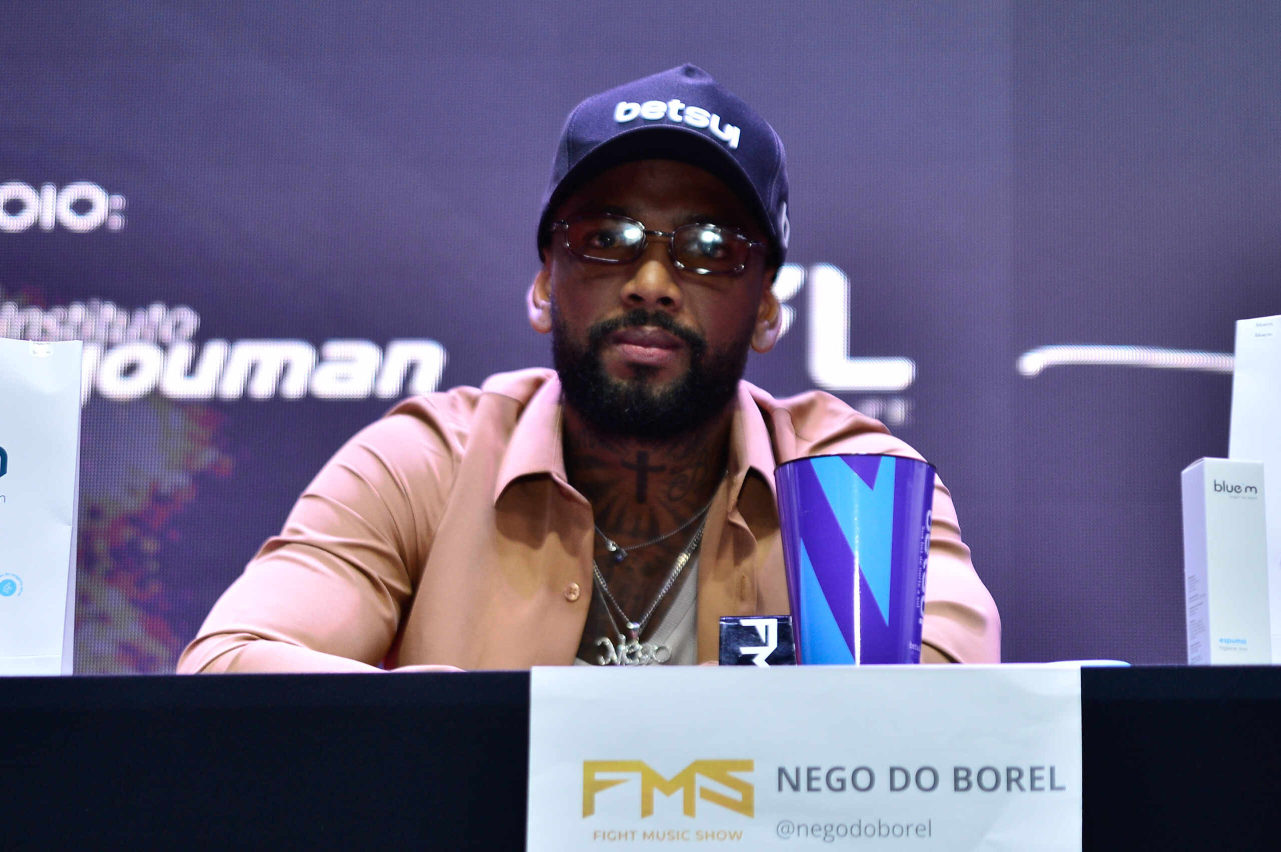 Personalidades participaj de entrevista coletiva antes do Fight Music Show, na Zona Sul de SP - Fotos : Eduardo Martins / Brazil News