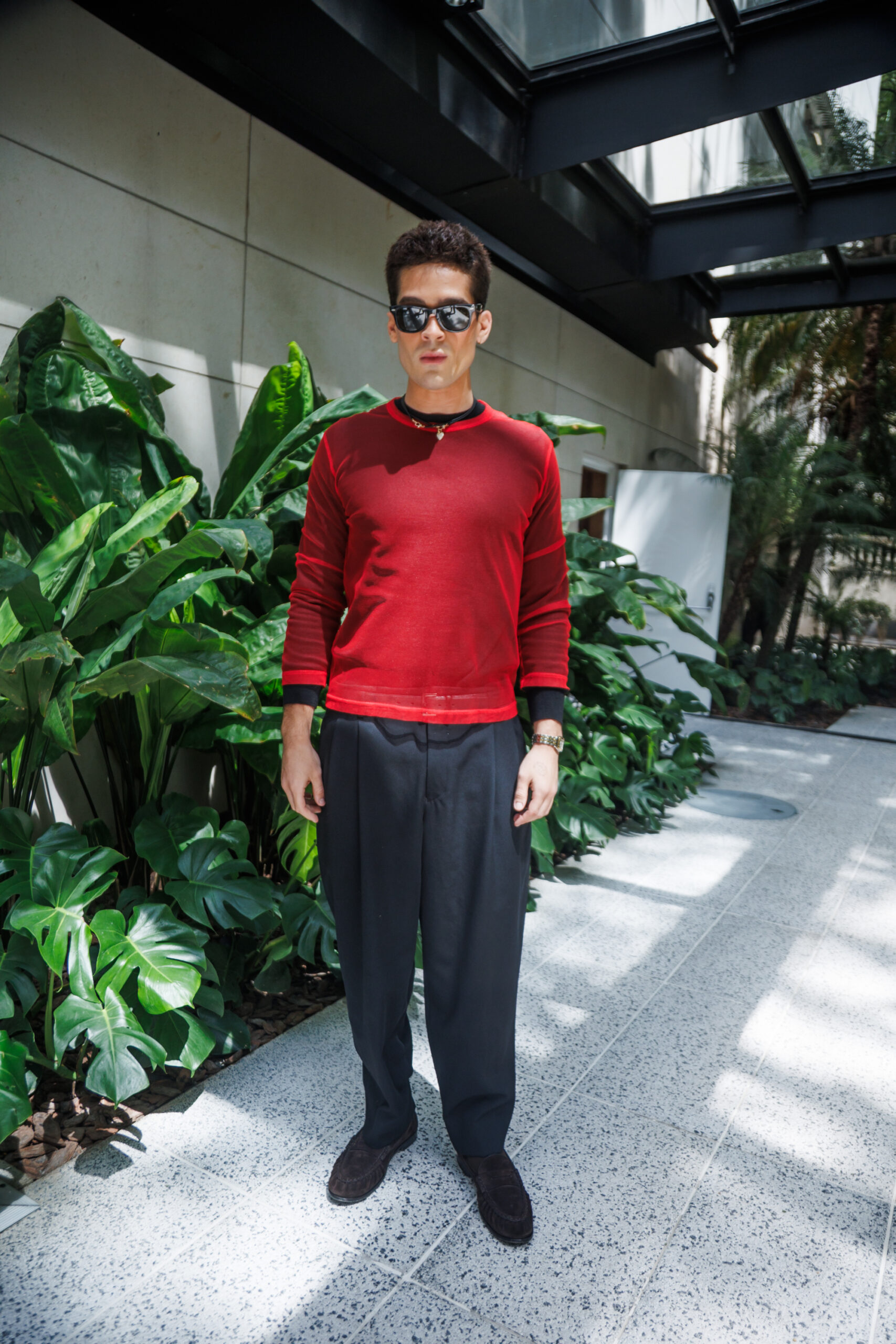 João Guilherme surpreende ao surgir sem barba em evento de moda em SP 17 PATD7950 scaled 1