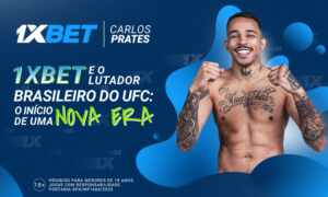 A 1xBet sobe ao octógono: Carlos Prates é o mais novo embaixador brasileiro da marcano UFC