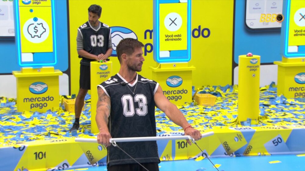 Alberto Cowboy e Jonas seguem na Prova do Líder