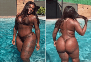 Jojo Todynho aproveita sábado de sol e curte dia de piscina