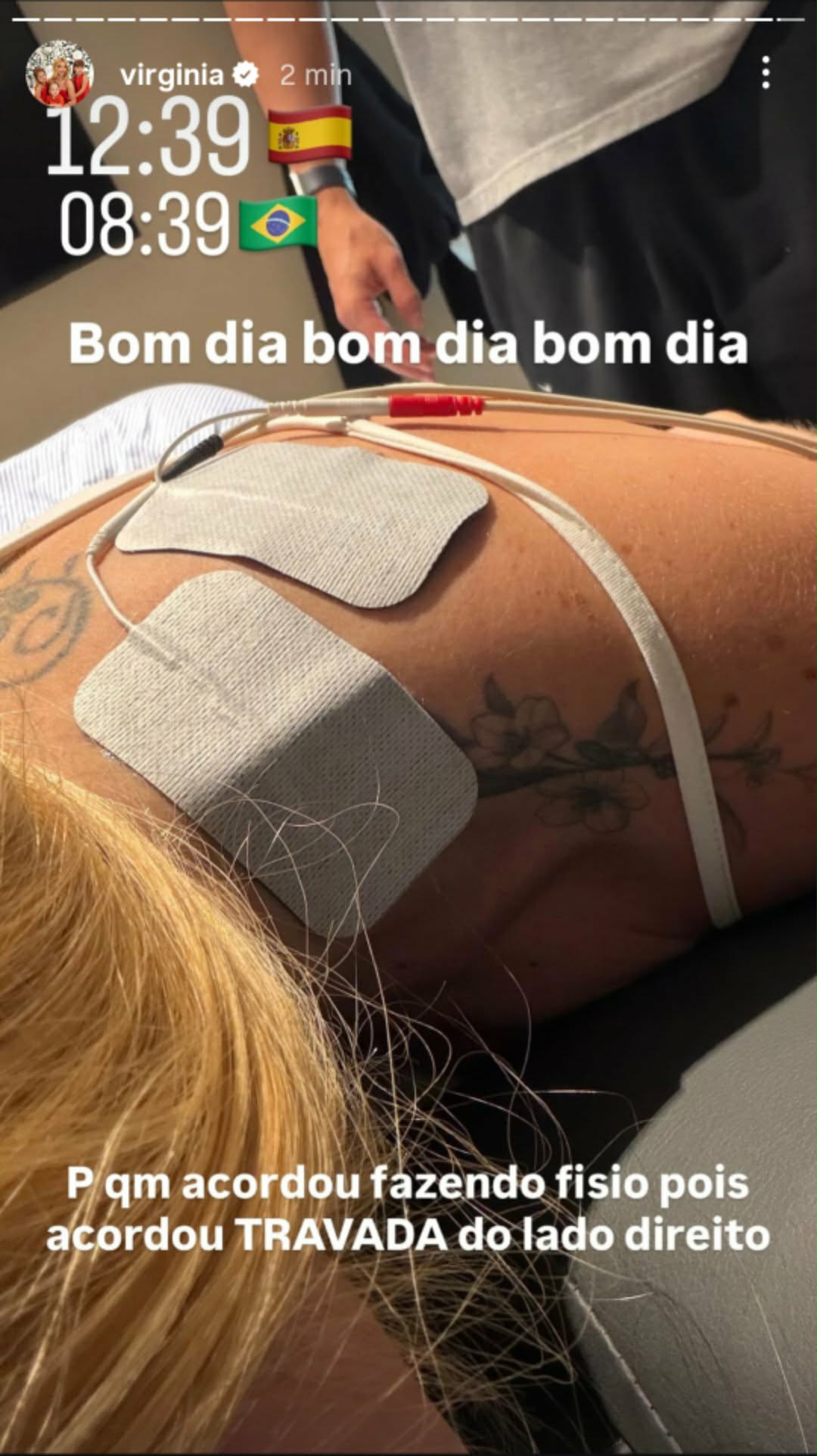 Virginia Fonseca relata mal-estar na mansão de Vini Jr. em Madri 21 Visitando Vini Jr em Madri Virginia acorda mal e relata 1