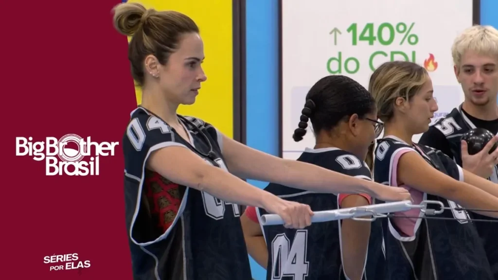 Milena pode sofrer desvantagem na Prova do Líder do BBB 26 - Foto: TVGlobo