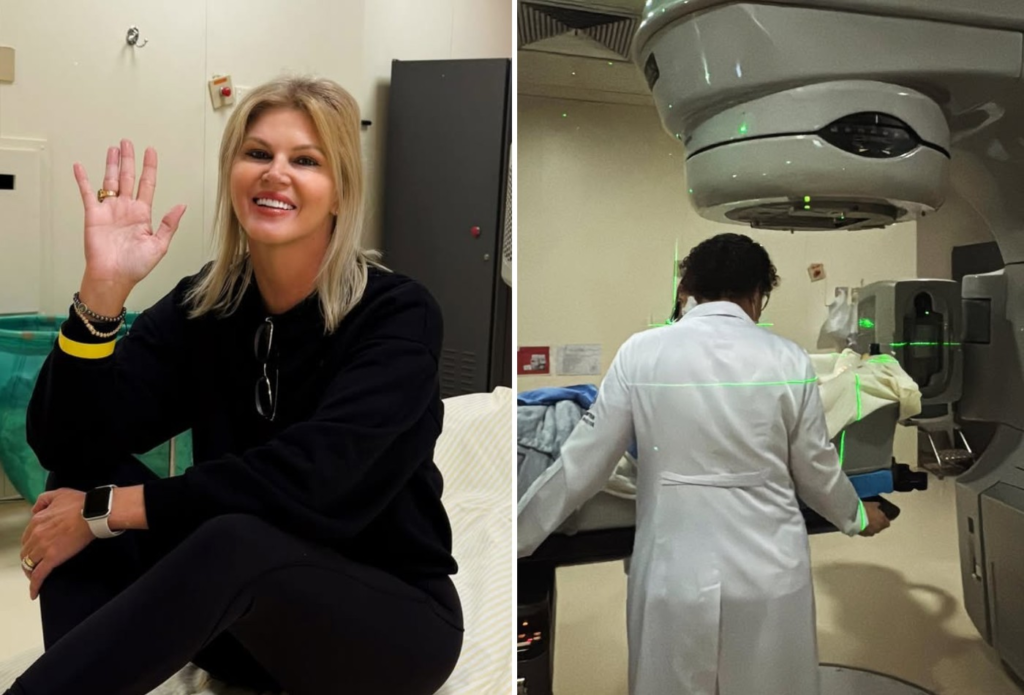 Val Marchiori desabafa após quinta sessão do tratamento de câncer: 'Conheci o medo'