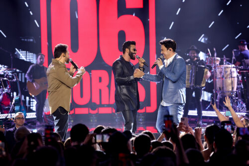 25 Horas: João Bosco & Vinícius suspendem o tempo em encontro arrebatador com Gusttavo Lima