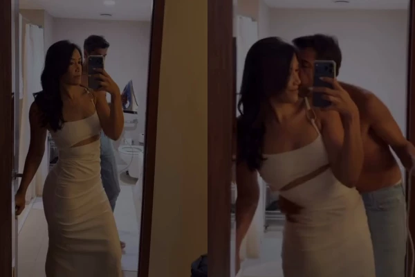 Alberto Cowboy é flagrado trocando carinho com a mulher após deixar o BBB26