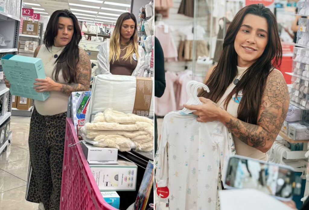 Lauana Prado monta enxoval nos EUA e vive fase especial da primeira gravidez