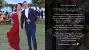 Marido de Kelly Key recebe alta após AVC: veja atualização
