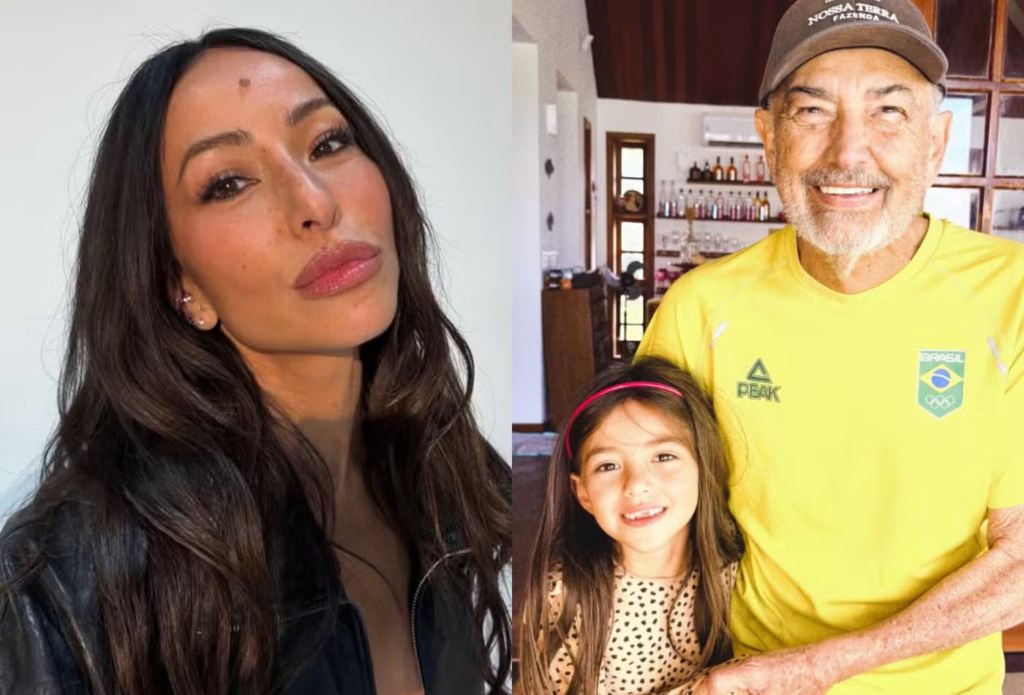 Sabrina Sato celebra recuperação do pai em momento especial com a família Sabrina Sato mostra pai meses após internação - Foto: Instagram