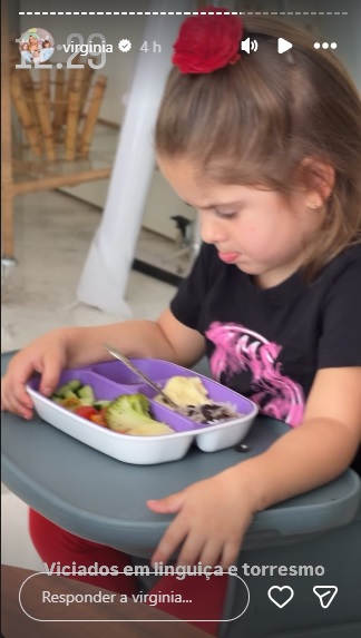 Virginia Fonseca mostra rotina alimentar dos filhos e reage a preferências inusitadas