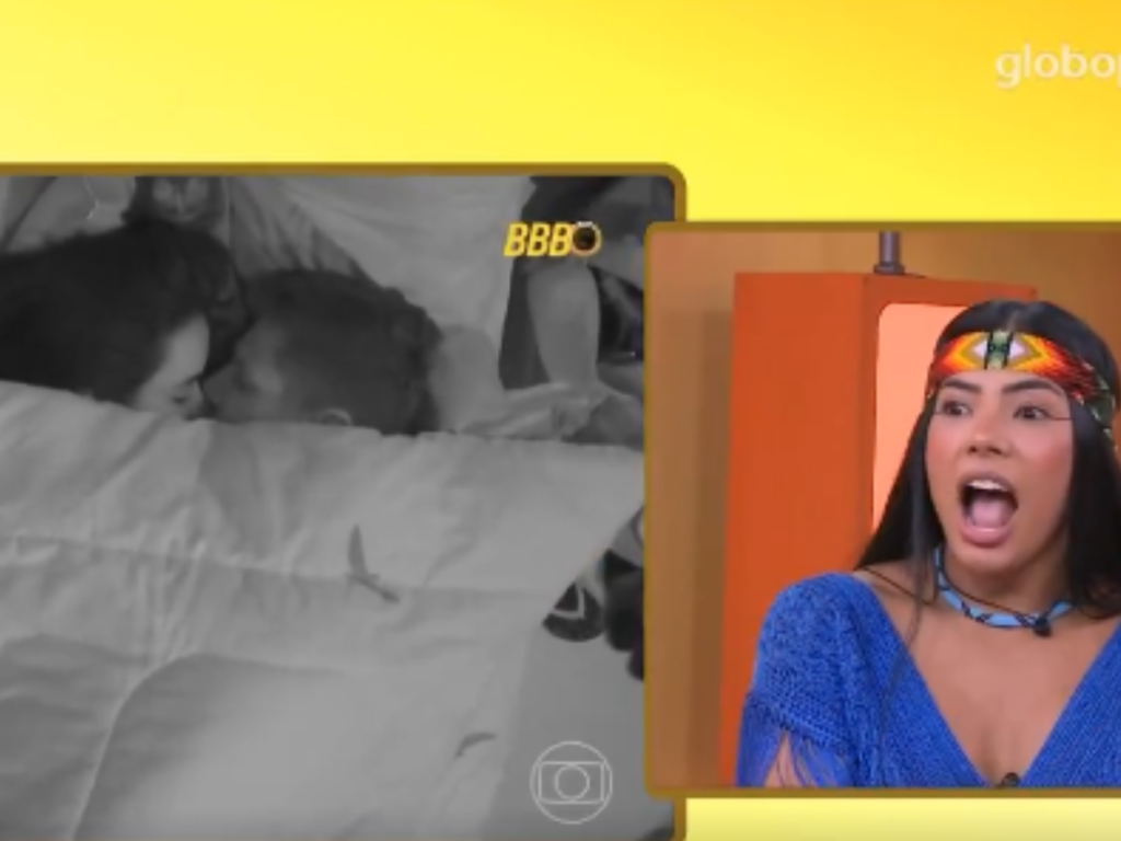 Marciele deixa BBB 26, descobre beijo e reage com choque ao vivo